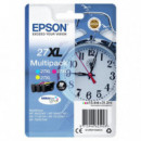 Tinta EPSON C13T27154012 Multipack 3 Colores 27XL