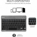 Funda SUBBLIM con Teclado Keytab Pro Bt X210 Galaxy A9+ Black