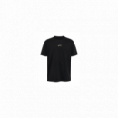 Camiseta Tommy Reg Gold Signature Negro  TOMMY JEANS