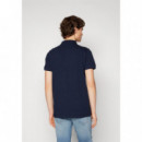 Polo Tommy Tjm Slim Placket Navy  TOMMY JEANS