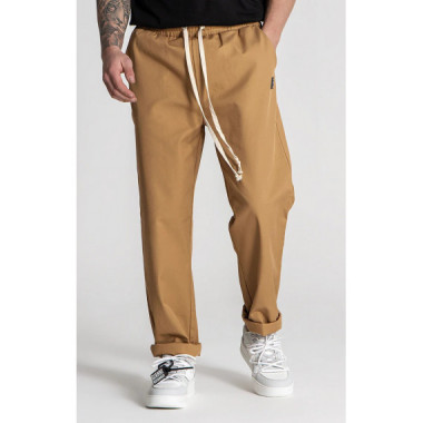 Pantalón Gk Camel Marrón