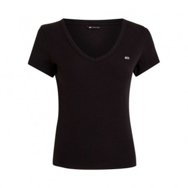 Camiseta Essential con Cuello de Pico  TOMMY HILFIGER