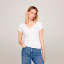 Camiseta Essential con Cuello de Pico  TOMMY HILFIGER