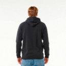 SUDADERA CON CAPUCHA Y CREMALLERA HORIZON