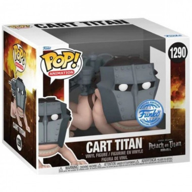 FUNKO Pop Super Titan Carreta Ataque a los Titanes Exclusivo 1290