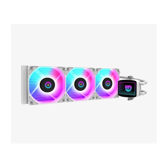 Ventilador HIDITEC Kit Refrigeracion Liquida LQ360 Rgb 120MM Blanco LDCR10001