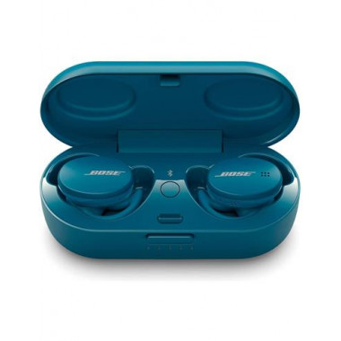 BOSE Auriculares Bluetooth SPORT EARBUDS Azul Con Estuche de Carga y Cancelacion De Ruido