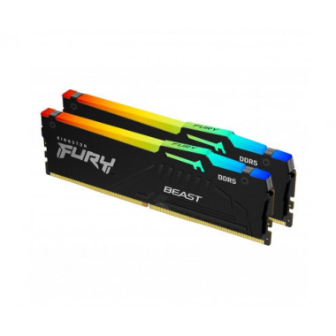 Memoria KINGSTON Fury Beast DDR5 32GB (2X 16GB) 6000 Mhz KF560C36BBEAK2-32