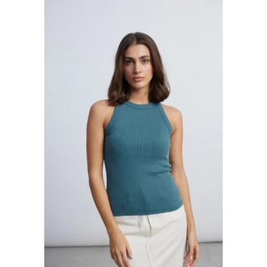 Camisetas Mujer Top 24COLOURS Verde 12245B