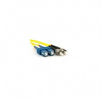 LAPARA Cable Fibra Optica Singlemode OS2 9/125 Duplex Upc/upc 1M