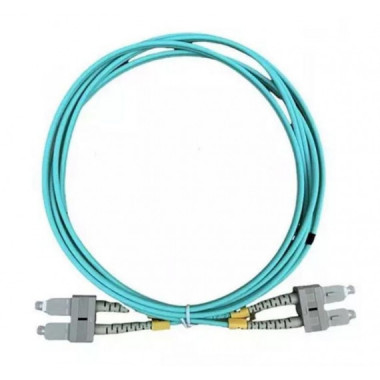 LAPARA CABLE FIBRA OPTICA MULTIMODE 50/125 DUPLEX  OM3 SC/SC 1M