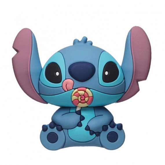 Imán 3D Stitch con Piruleta Lilo y Stitch Disney  MONOGRAM INTERNATIONAL INC