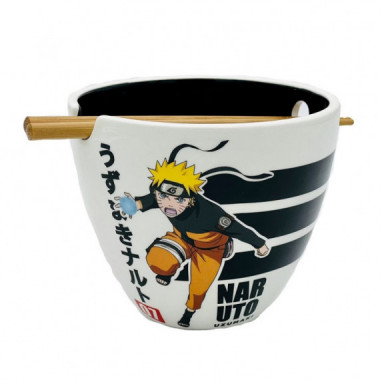 Bol de Ramen con Palillos Naruto Rasengan  JUST FUNKY