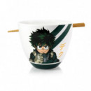 Bol de Ramen con Palillos Deku Midoriya My Hero Academia  JUST FUNKY