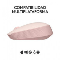 LOGITECH M171 Raton Inalambrico Rosa