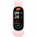 XIAOMI Pulsera Actividad MI Smart BAND 9 Rosa Monitor Sueño, Ritmo Cardiaco, Resistente al Agua