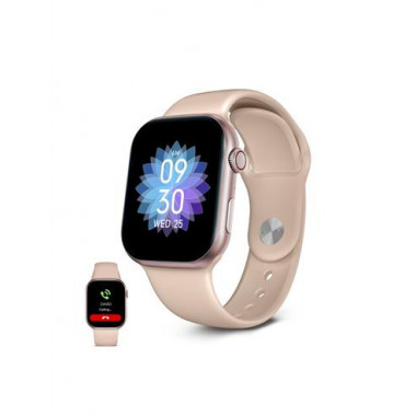 KSIX Reloj Smartwatch URBAN5 Rosa Ritmo Cardiaco,Calorias,Monitor Sueño,Carga Magnetica