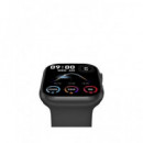 KSIX Reloj Smartwatch URBAN MINI5 Negro,Calorias,Notificaciones,Asistente Por Voz,Juegos