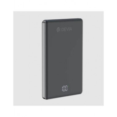 DEVIA Bateria Externa 5000MAH Magnetica 15W con Tipo C Gris