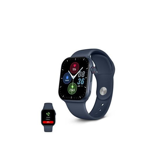 KSIX Reloj Smartwatch URBAN MINI5 Azul,Calorias,Notificaciones,Asistente Por Voz,Juegos