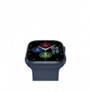 KSIX Reloj Smartwatch URBAN MINI5 Azul,Calorias,Notificaciones,Asistente Por Voz,Juegos