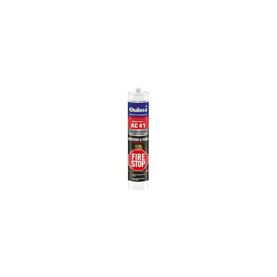 Sellador de Poliuretano Sintex AC-41 Fire-stop Gris Perla Cartucho 300 Ml