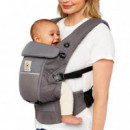 Mochila Portabebe Adapt Gris Grafito (malla Softflex)  ERGOBABY