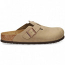 Zueco Engrasado Marron  BIRKENSTOCK