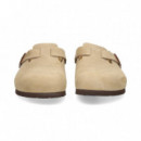 Zueco Engrasado Marron  BIRKENSTOCK