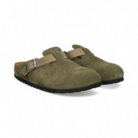 Zueco ante Kaki  BIRKENSTOCK