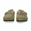 Zueco ante Kaki  BIRKENSTOCK