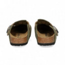 Zueco ante Kaki  BIRKENSTOCK