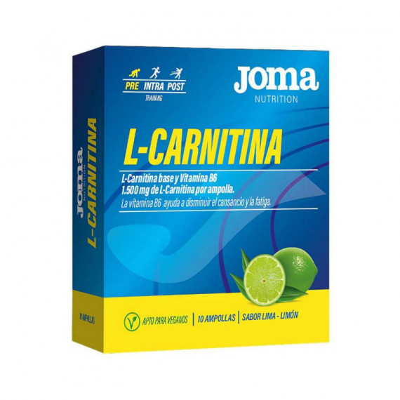 JOMA NUTRITION L-CARNITINA 10 AMPOLLAS LIMA-LIMO