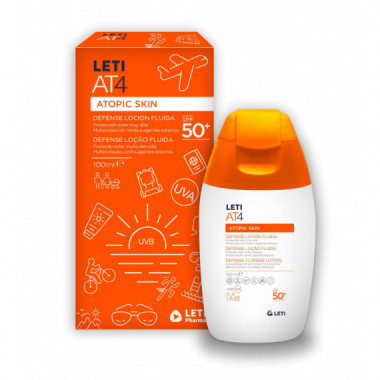 LETIAT4 Defense Locion Fluida Spf 50+ 100 Ml  LETI PHARMA S.L.U.