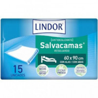 Lindor Salvacamas 60X90 con Alas 15 Uds.  HARTMANN