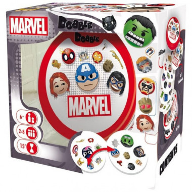 Juego de Cartas Dobble Marvel Emoji