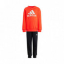 Chándal Essentials Logo Fleece Terry Kids  ADIDAS