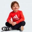 Chándal Essentials Logo Fleece Terry Kids  ADIDAS