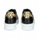 Talon Jaguar Deportivo Piel Negro  ROBERTO CAVALLI