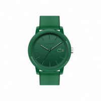 2011170 Relojes LACOSTE Hombre 12.12 3 Ag Caja TR90 42MM Bis Verd Mate Esf Verd C/petit Pi