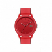 2011173 Relojes LACOSTE Hombre 12.12 3 Ag Caja TR90 42MM Bis Rj Mat Esf Rj C/petit Piqué