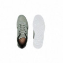 44SMA0082AAK Zapatillas LACOSTE 44SMA0082 - Men's T-clip Leather Earth Tone Pack Sneakers