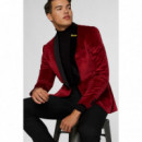 OPPOSUITS ODJM-0012 Americana Oppo Suits Dinner Jacket -burgundy