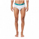 8H3472NUA Calzoncillos LACOSTE Hombre 3 Pack Brief