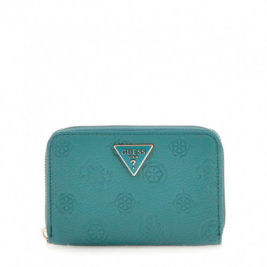 GUESS Monedero Cresidia Turquesa SWPG93 49140-TEA