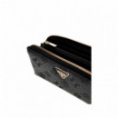 GUESS Cartera Cresidia Negra SWPG93 49146-BLA