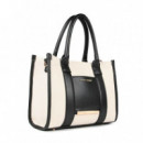 Bolso Shopper Pequeño Bicolor  LOLA CASADEMUNT