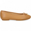 Bailarina Lazo Piel Beige  FITFLOP