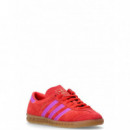 ADIDAS ORIGINALS - HAMBURG W - ROJO ESTPÚR GUM3 - IH5461/ROJO ESTPÚR GUM3