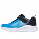 Tenis de Luces SKECHERS Azules